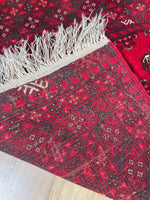 Load image into Gallery viewer, Afghan hall runner carpet wool rug / Princess Bokara 3.2m
