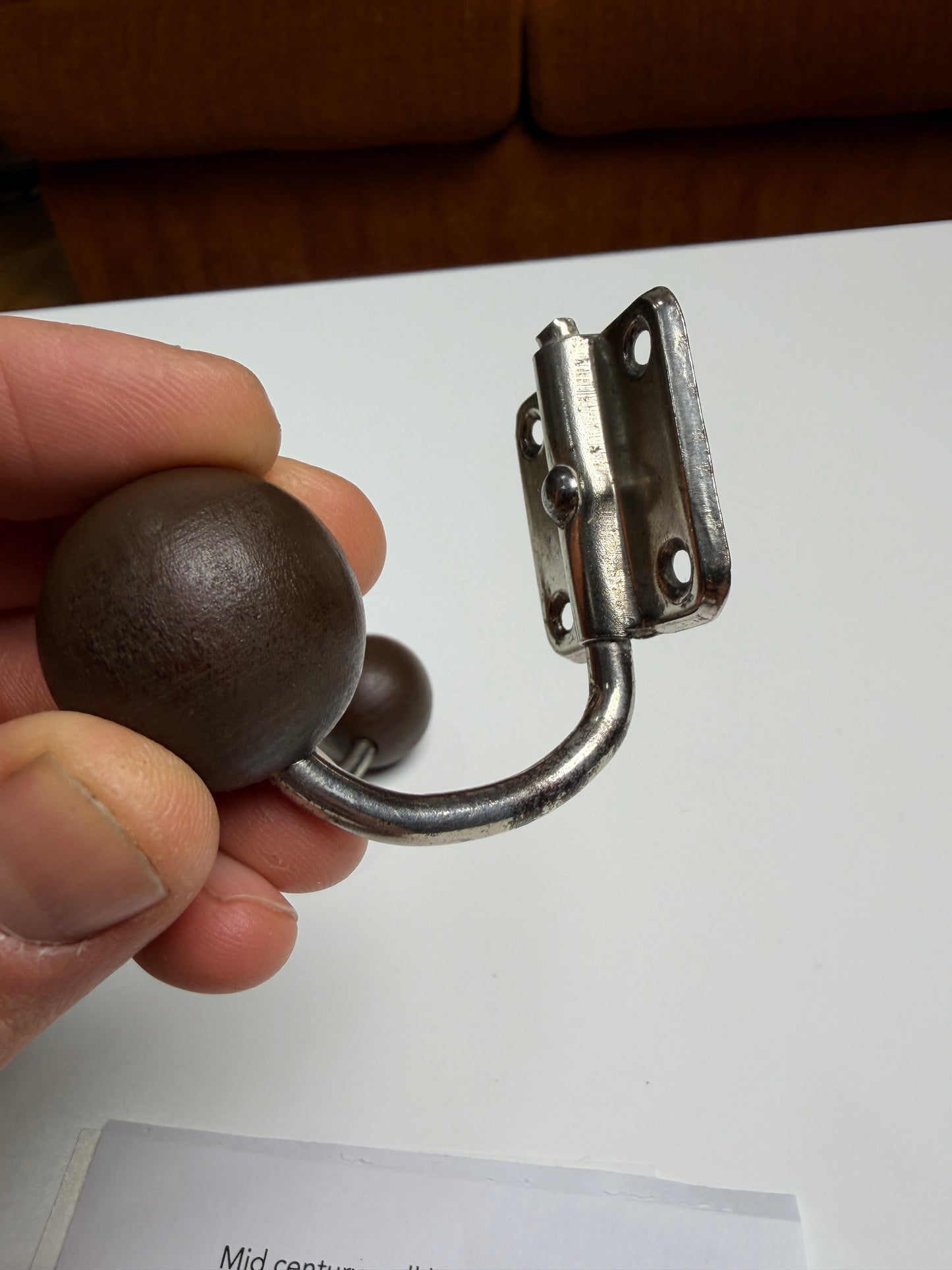 Mid century wall hook