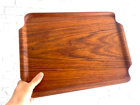 Mid century Teak dining / cocktail tray Swedish