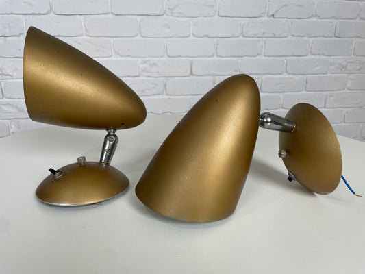 BECO Australian Mid century wall sconce light / lamp - Brown Evans & Co