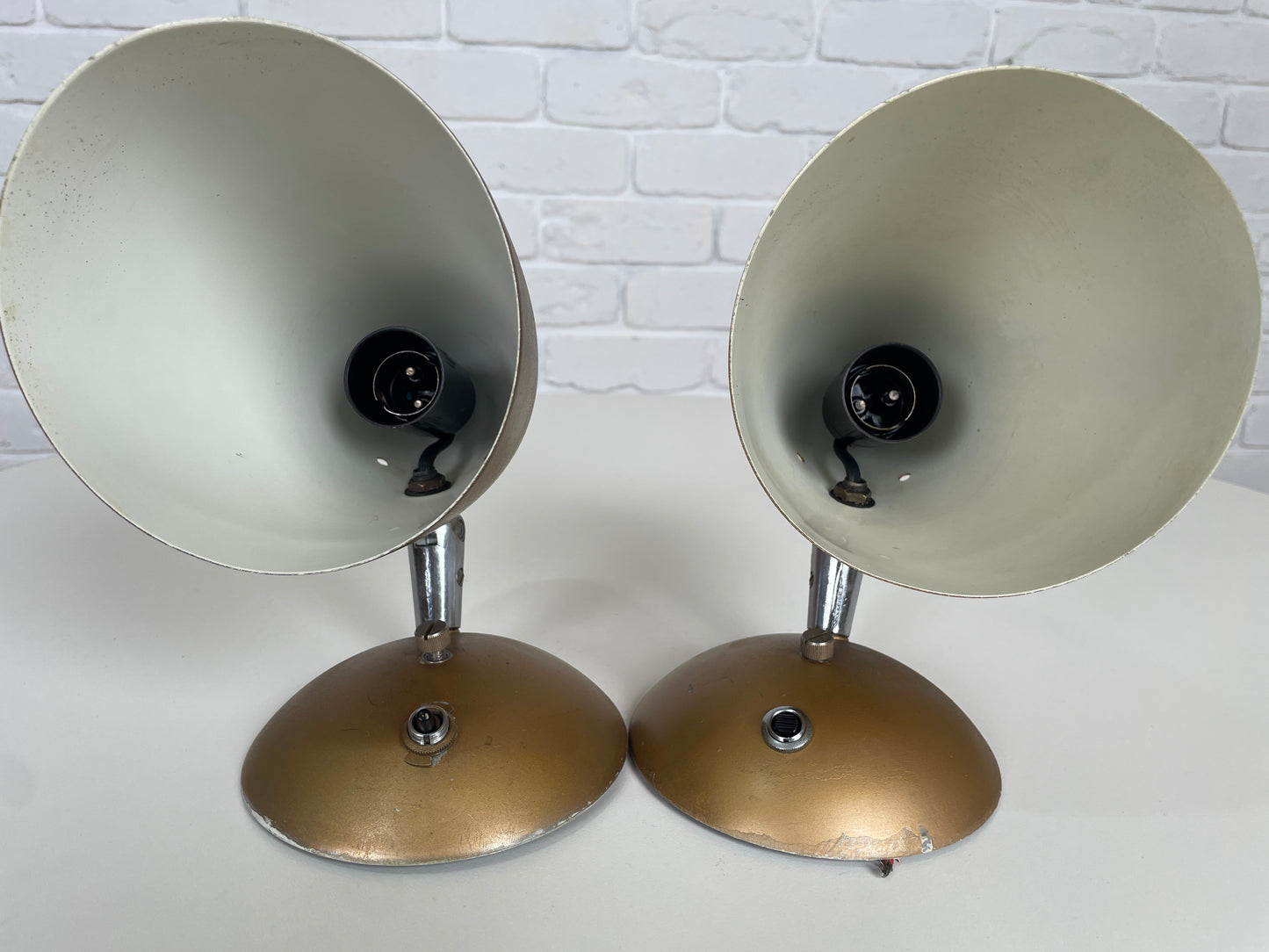 BECO Australian Mid century wall sconce light / lamp - Brown Evans & Co