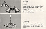 Load image into Gallery viewer, Pair BECO Mid century wall sconces Copper - BECO Brown Evans &amp; Co
