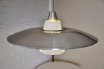 Load image into Gallery viewer, Mid century Australian BECO pendant ceiling light - UFO style no.490, Edwin Fox Furniture Vintage Mid century furniture Melbourne, Australian Mid Century, modern, Danish originals, chairs, armchairs, sofas, lounges, coffee tables, storage, sideboards, genuine Mid century lighting lamps, designer furniture, 20th century design, lighting restoration, BECO lighting, restoration mid century lighting, genuine mid century furniture,
