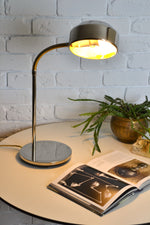 Load image into Gallery viewer, Vintage industrial desk lamp, Edwin Fox Furniture Vintage Mid century furniture Melbourne, Australian Mid Century, modern, Danish originals, chairs, armchairs, sofas, lounges, coffee tables, storage, sideboards, genuine Mid century lighting lamps, designer furniture, 20th century design, lighting restoration, BECO lighting, restoration mid century lighting, genuine mid century furniture,
