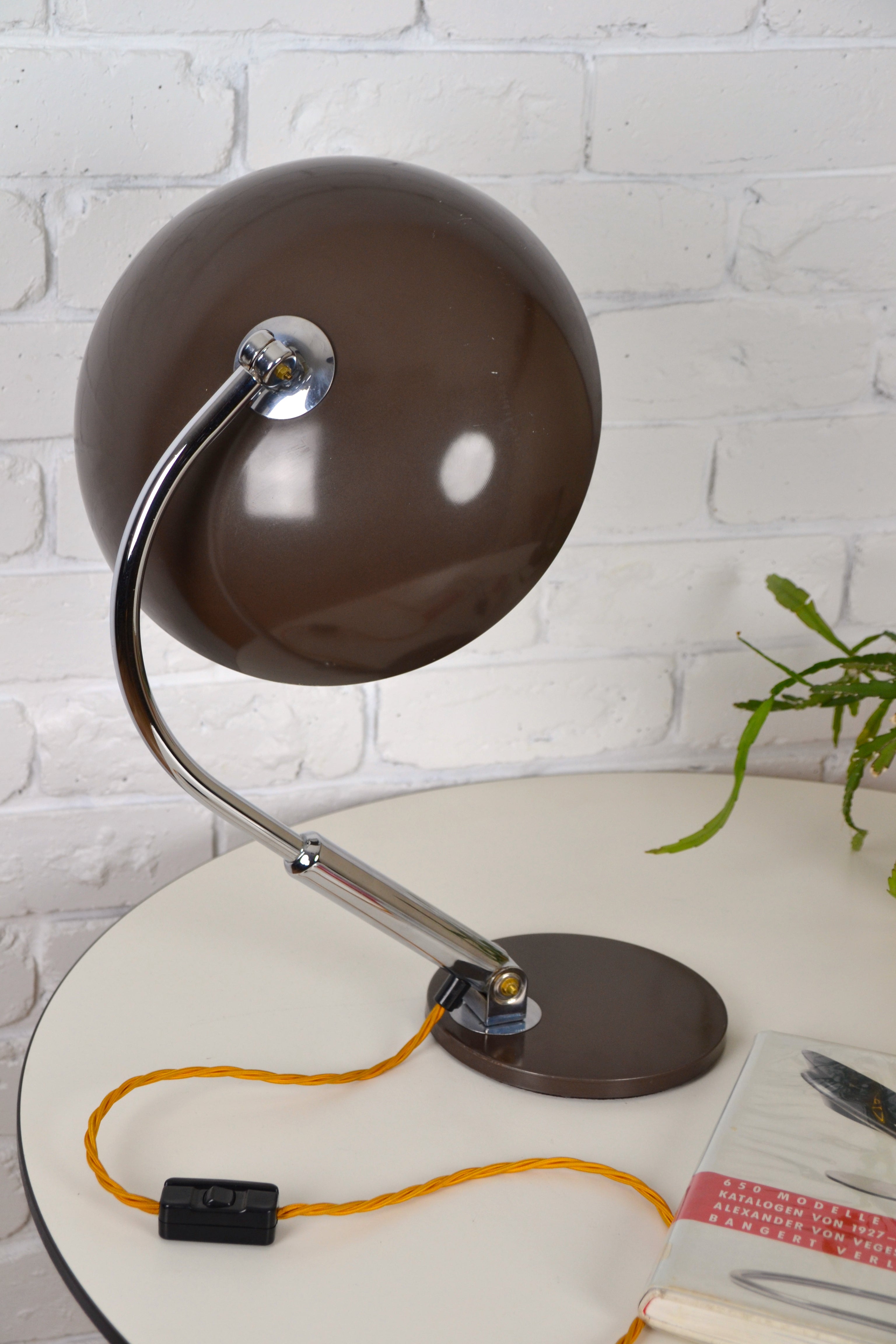 Vintage Hala Zeist Desk Lamp Bauhaus design by Herman Busquet, Edwin Fox Furniture Vintage Mid century furniture Melbourne, Australian Mid Century, modern, Danish originals, chairs, armchairs, sofas, lounges, coffee tables, storage, sideboards, genuine Mid century lighting lamps, designer furniture, 20th century design, lighting restoration, BECO lighting, restoration mid century lighting, genuine mid century furniture,