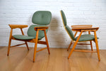 Load image into Gallery viewer, Mid century / vintage Marco Zanuso sectional armchairs Poltronova Italy - restored leather, Vintage, Mid century, Retro, Vintage furniture, mid century furniture, vintage furniture Melbourne, mid century furniture Melbourne, Australian Mid Century, Retro furniture, Retro furniture Melbourne, modern furniture, Danish furniture Melbourne, Danish originals, chairs, armchairs, sofas, lounges, coffee tables, storage, sideboards, genuine Mid century lighting lamps, designer furniture,
