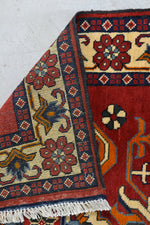Load image into Gallery viewer, Modern Afghan pure wool Tribal pattern carpet/ rug 1.6 x 930 mm, Edwin Fox Furniture Vintage Mid century furniture Melbourne, furniture restoration service Melbourne, Australian Mid Century modern Danish originals chairs armchairs sofas lounges coffee tables storage sideboards lighting lamps designer modern 20th century design, Afghan Persian rugs carpets, MCM originals furniture pieces
