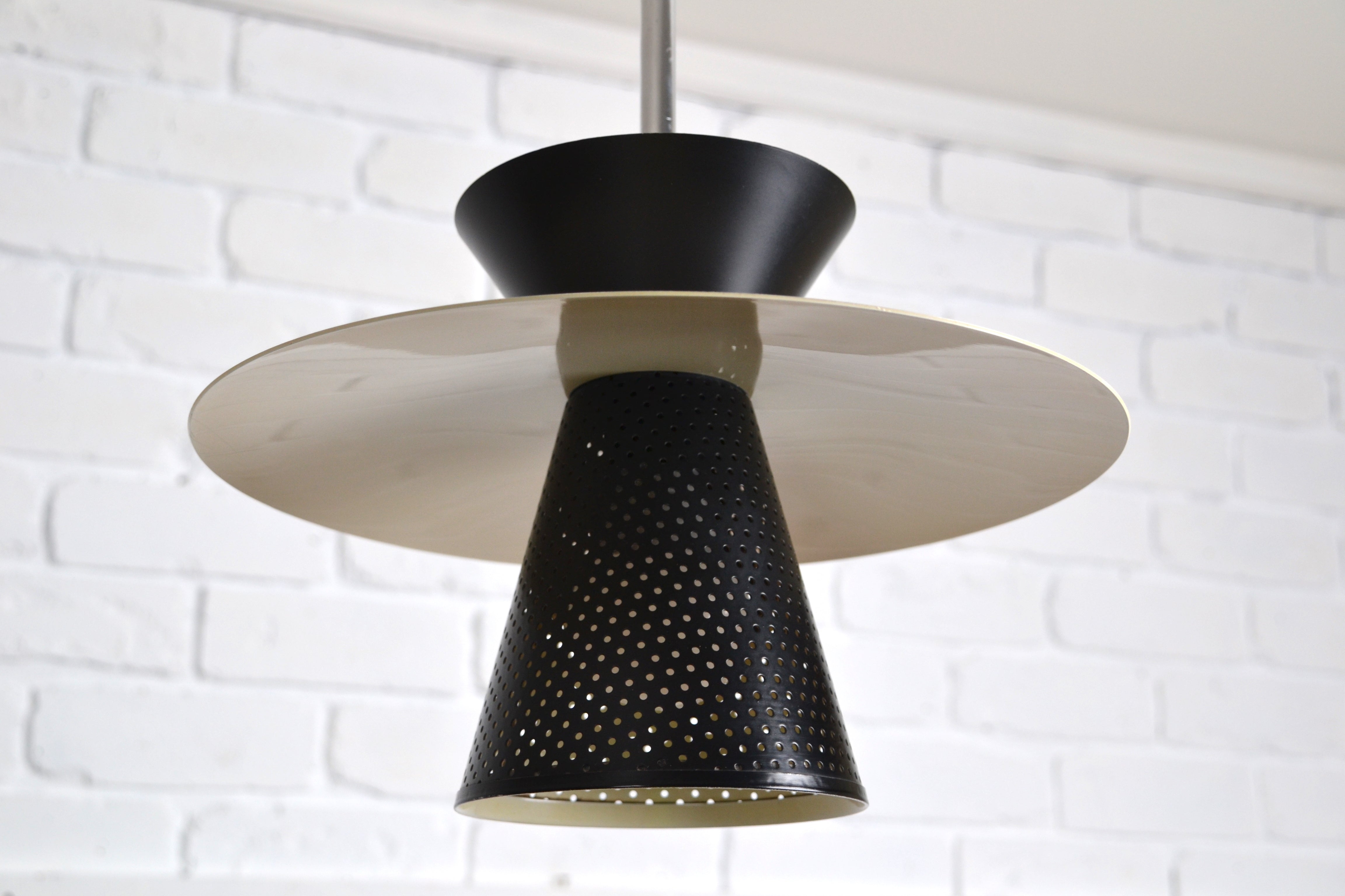 Mid century Australian BECO pendant ceiling light 1950s - Brown Evans & Co, Edwin Fox Furniture Vintage Mid century furniture Melbourne, Australian Mid Century, modern, Danish originals, chairs, armchairs, sofas, lounges, coffee tables, storage, sideboards, genuine Mid century lighting lamps, designer furniture, 20th century design, lighting restoration, BECO lighting, restoration mid century lighting, genuine mid century furniture,