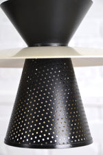 Load image into Gallery viewer, Mid century Australian BECO pendant ceiling light 1950s - Brown Evans &amp; Co, Edwin Fox Furniture Vintage Mid century furniture Melbourne, Australian Mid Century, modern, Danish originals, chairs, armchairs, sofas, lounges, coffee tables, storage, sideboards, genuine Mid century lighting lamps, designer furniture, 20th century design, lighting restoration, BECO lighting, restoration mid century lighting, genuine mid century furniture,
