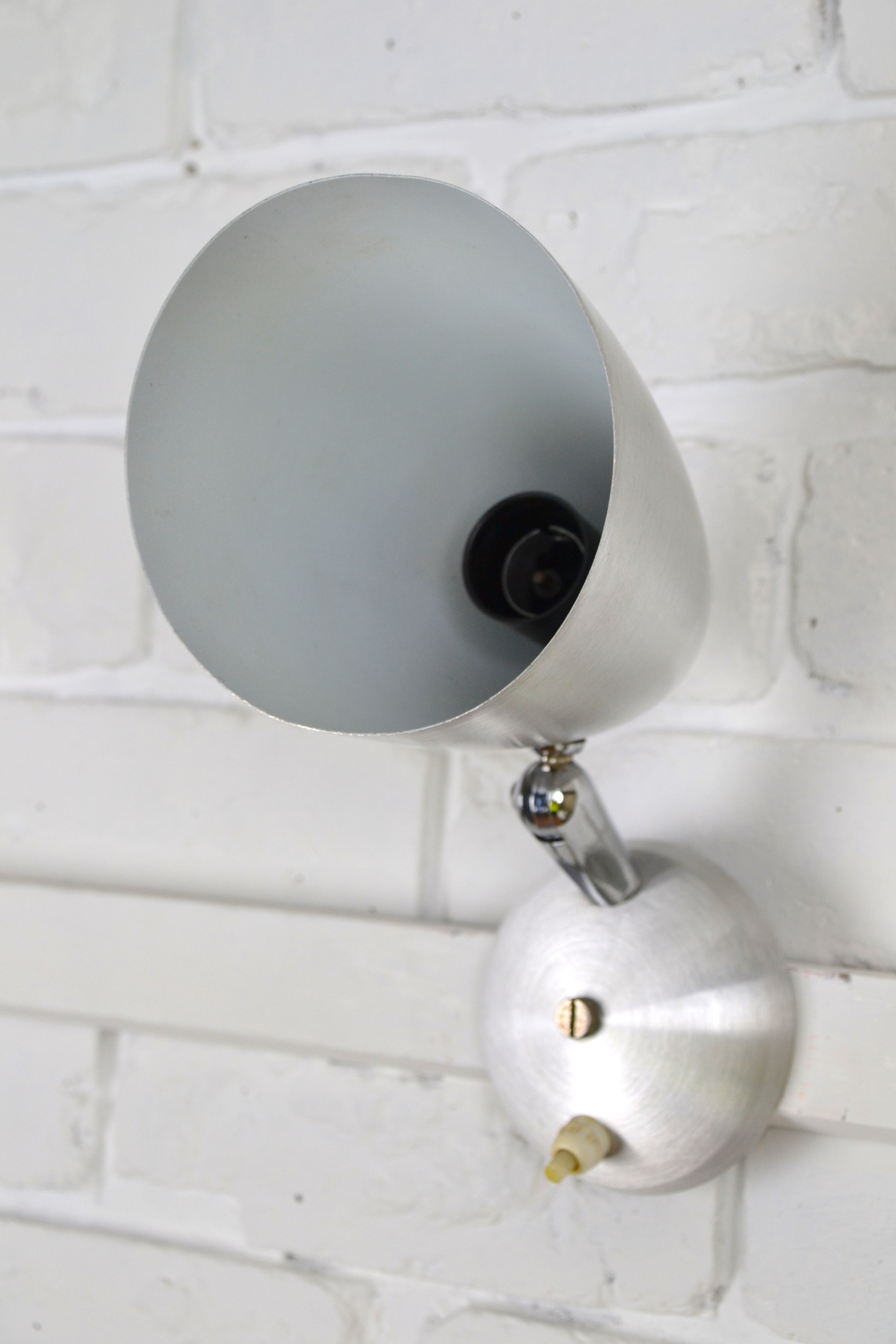 BECO Australian Mid century wall sconce light / lamp - Brown Evans & Co, Edwin Fox Furniture Vintage Mid century furniture Melbourne, Australian Mid Century, modern, Danish originals, chairs, armchairs, sofas, lounges, coffee tables, storage, sideboards, genuine Mid century lighting lamps, designer furniture, 20th century design, lighting restoration, BECO lighting, restoration mid century lighting, genuine mid century furniture, 