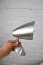 Load image into Gallery viewer, BECO Australian Mid century wall sconce light / lamp - Brown Evans &amp; Co, Edwin Fox Furniture Vintage Mid century furniture Melbourne, Australian Mid Century, modern, Danish originals, chairs, armchairs, sofas, lounges, coffee tables, storage, sideboards, genuine Mid century lighting lamps, designer furniture, 20th century design, lighting restoration, BECO lighting, restoration mid century lighting, genuine mid century furniture, 
