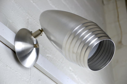 BECO Mid century wall sconce model 503 spot lamp - BECO Brown Evans & Co, Edwin Fox Furniture Vintage Mid century furniture Melbourne, furniture restoration service Melbourne, Australian Mid Century modern Danish originals chairs armchairs sofas lounges coffee tables storage sideboards lighting lamps designer modern 20th century design, Afghan Persian rugs carpets, MCM originals furniture pieces