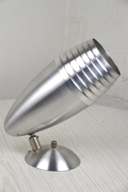 BECO Mid century wall sconce model 503 spot lamp - BECO Brown Evans & Co, Edwin Fox Furniture Vintage Mid century furniture Melbourne, furniture restoration service Melbourne, Australian Mid Century modern Danish originals chairs armchairs sofas lounges coffee tables storage sideboards lighting lamps designer modern 20th century design, Afghan Persian rugs carpets, MCM originals furniture pieces