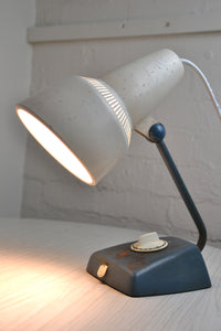 Philips Mid Century desk lamp / KL2851 by Charlotte Perriand, Edwin Fox Furniture Melbourne furniture sales and restoration service, Australian Mid Century modern Danish vintage originals chairs armchairs sofas lounges coffee tables storage sideboards lighting lamps designer modern 20th century design