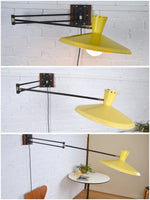Load image into Gallery viewer, Mid century articulated telescopic wall lamp by Louis Kalff / Philips, Edwin Fox Furniture Vintage Mid century furniture Melbourne, Australian Mid Century, modern, Danish originals, chairs, armchairs, sofas, lounges, coffee tables, storage, sideboards, genuine Mid century lighting lamps, designer furniture, 20th century design, lighting restoration, BECO lighting, restoration mid century lighting, genuine mid century furniture,
