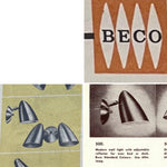 Load image into Gallery viewer, BECO Australian Mid century wall sconce light / lamp - Brown Evans &amp; Co, Edwin Fox Furniture Vintage Mid century furniture Melbourne, Australian Mid Century, modern, Danish originals, chairs, armchairs, sofas, lounges, coffee tables, storage, sideboards, genuine Mid century lighting lamps, designer furniture, 20th century design, lighting restoration, BECO lighting, restoration mid century lighting, genuine mid century furniture, 
