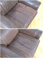 Load image into Gallery viewer, Mid century Danish Buffalo leather Rosewood armchairs by Sven Ellekær, Edwin Fox Furniture Vintage Mid century furniture Melbourne, Australian Mid Century, modern, Danish originals, chairs, armchairs, sofas, lounges, coffee tables, storage, sideboards, genuine Mid century lighting lamps, designer furniture, 20th century design, lighting restoration, BECO lighting, restoration mid century lighting, genuine mid century furniture, 
